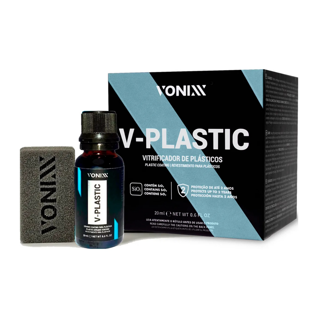 V PLASTIC REVESTIMENTO P/ PLASTICOS 20ML VONIXX com embalagem e aplicador